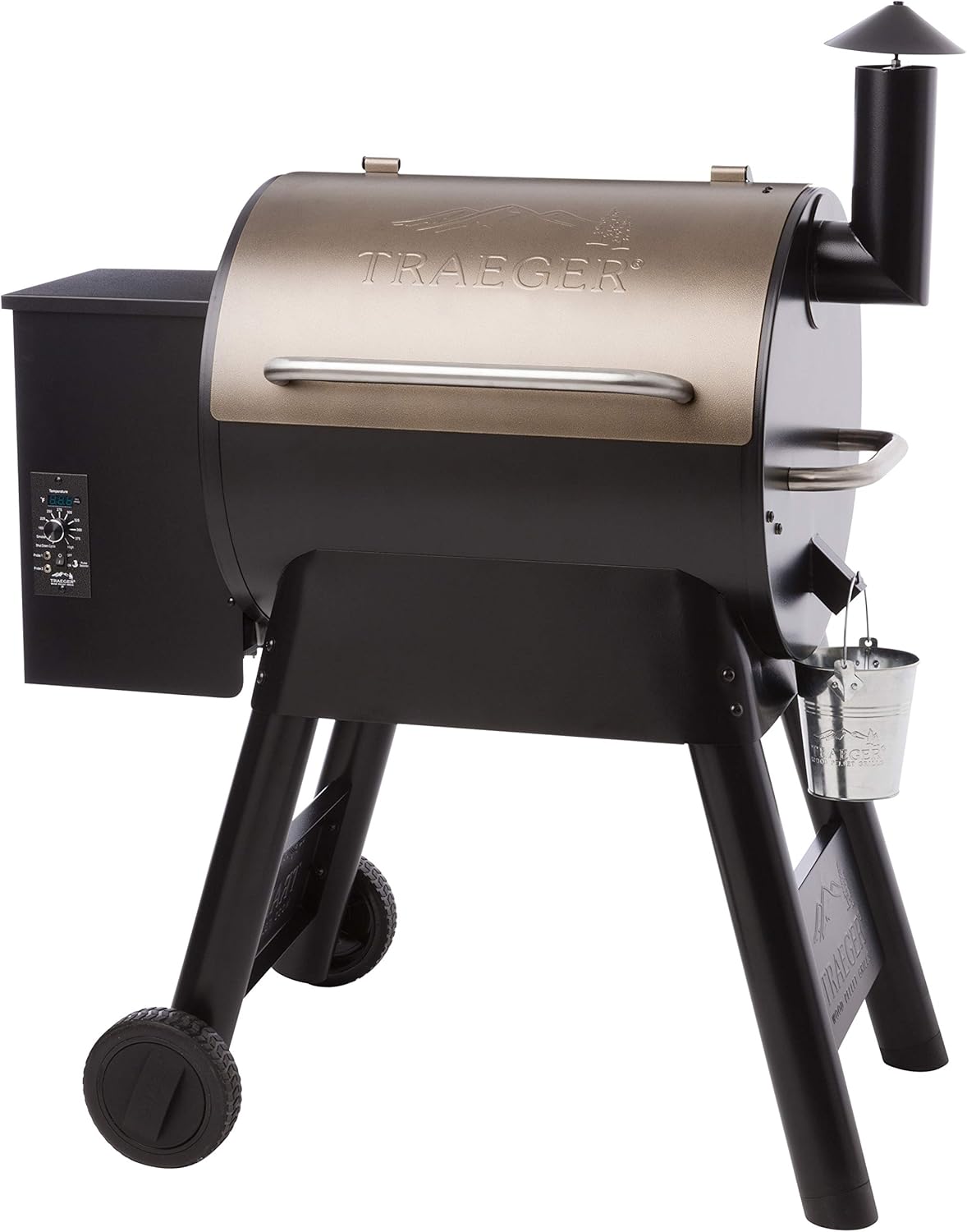 Bronze Electric Wood Pellet Grill and Smoker P4836