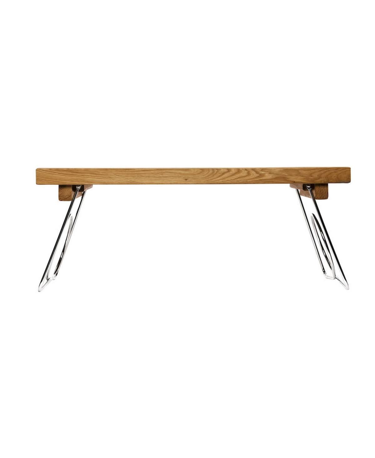 Oak Bed Tray with Folding Legs M216