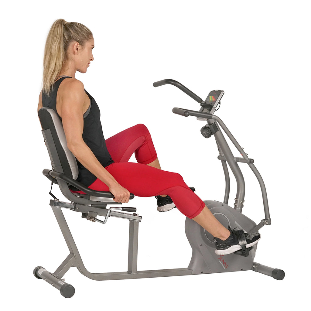 Magnetic Recumbent Bike with Arm Exercisers I43381