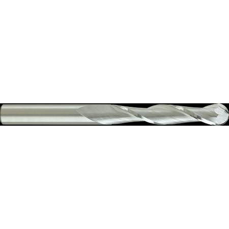 2 Flute Extra Long Solid Carbide Ball End Mill W9690