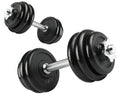 40lb Adjustable Dumbbell Set M186