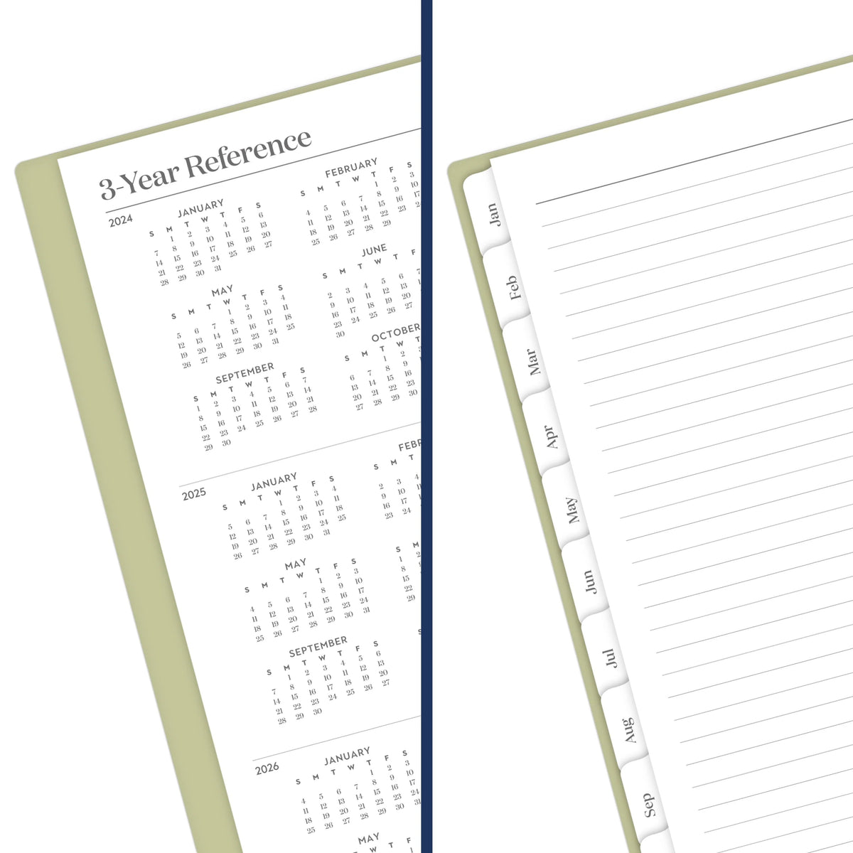 Large Monthly Weekly Planner V117760