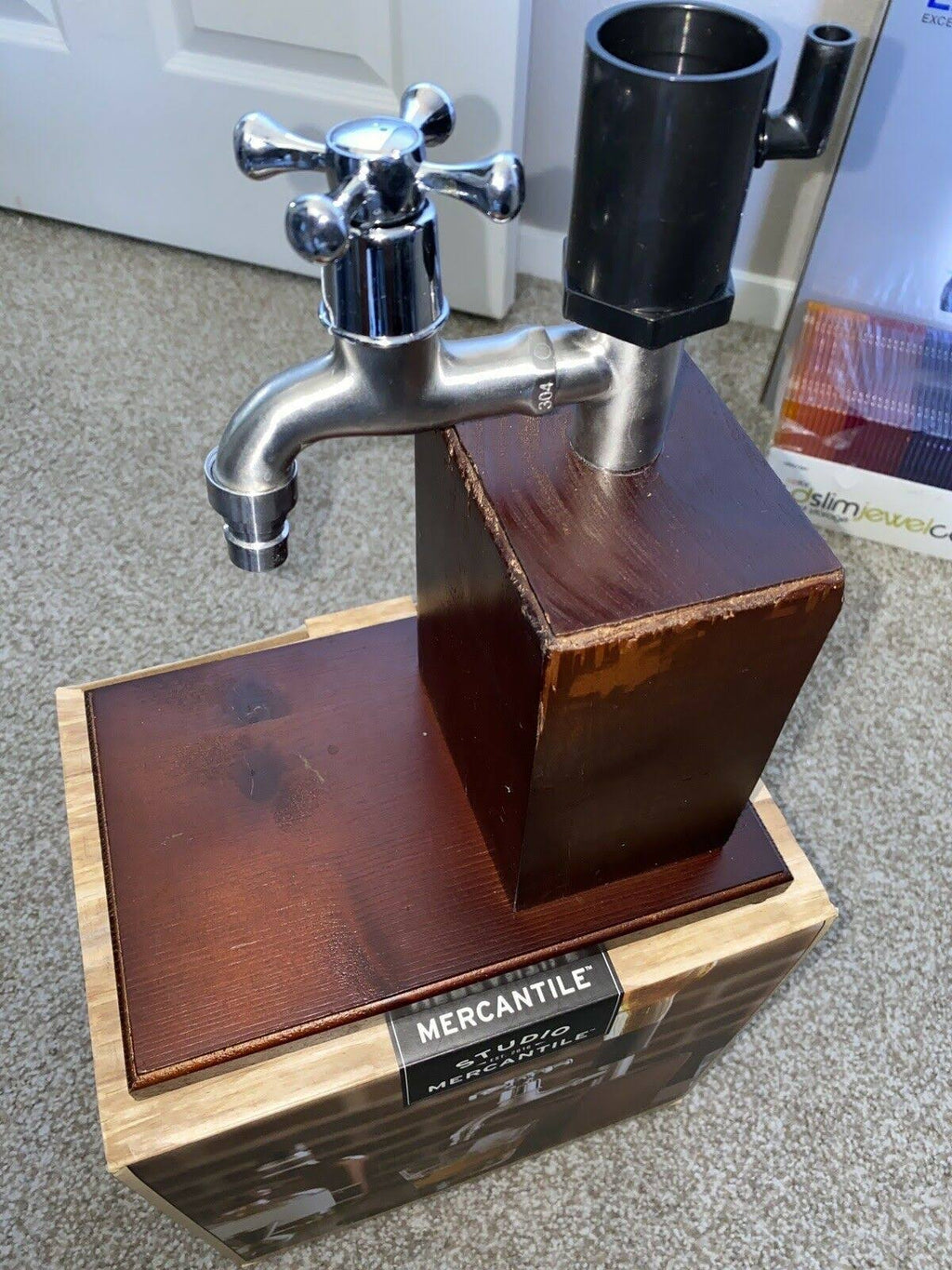 Vintage Wood Drink Dispenser H438128