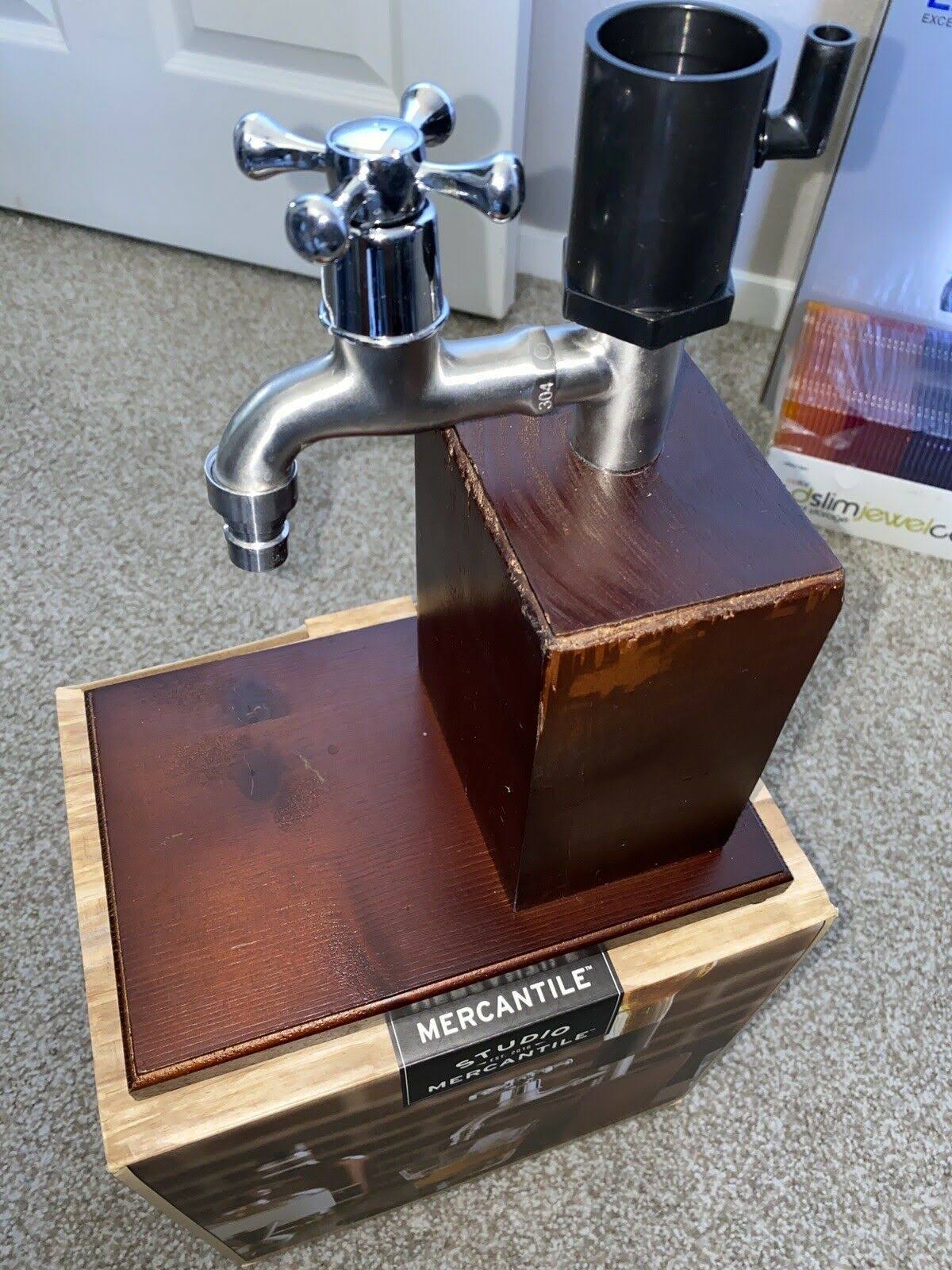 Vintage Wood Drink Dispenser H438128