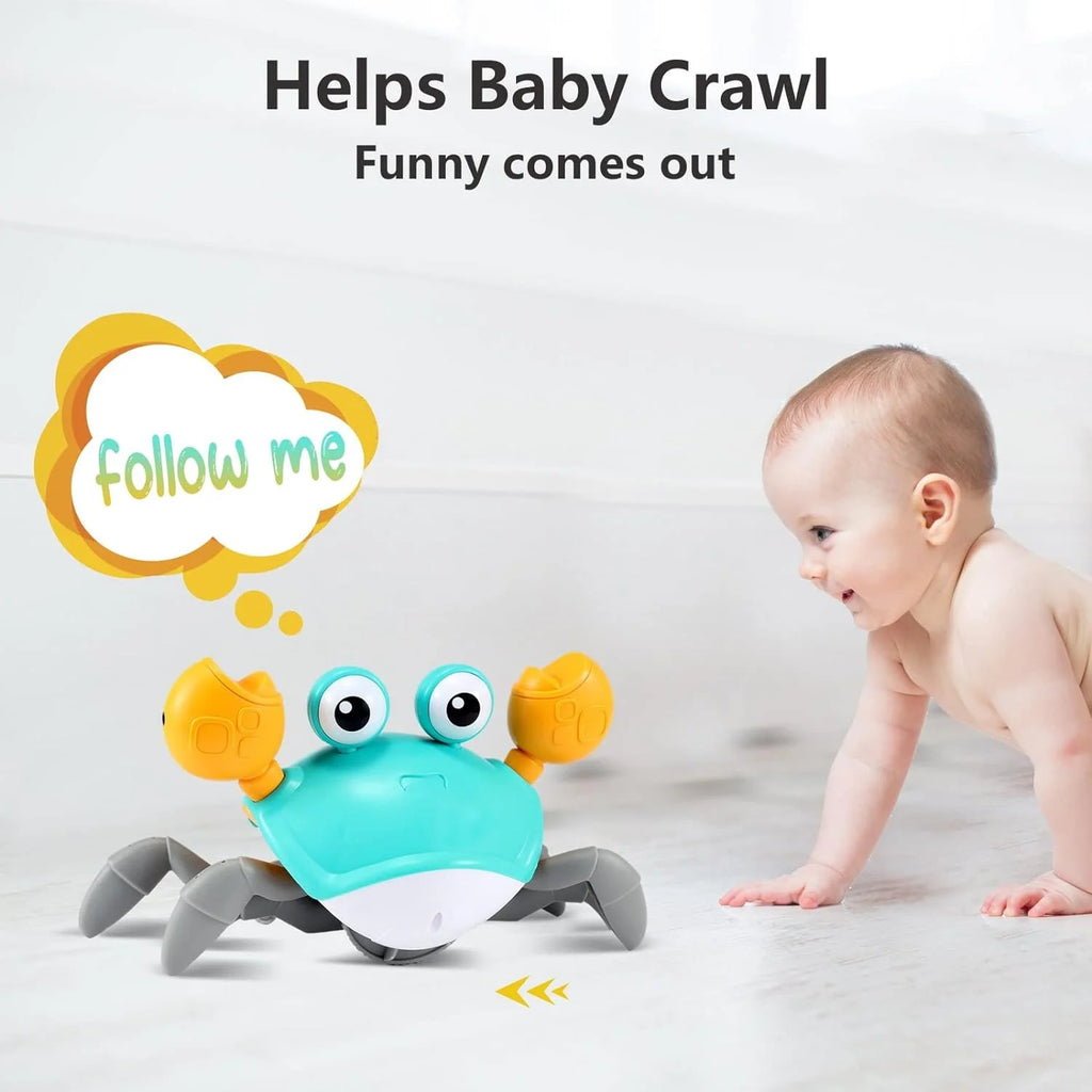 Crawling Crab Baby Toy with Music and Light N747
