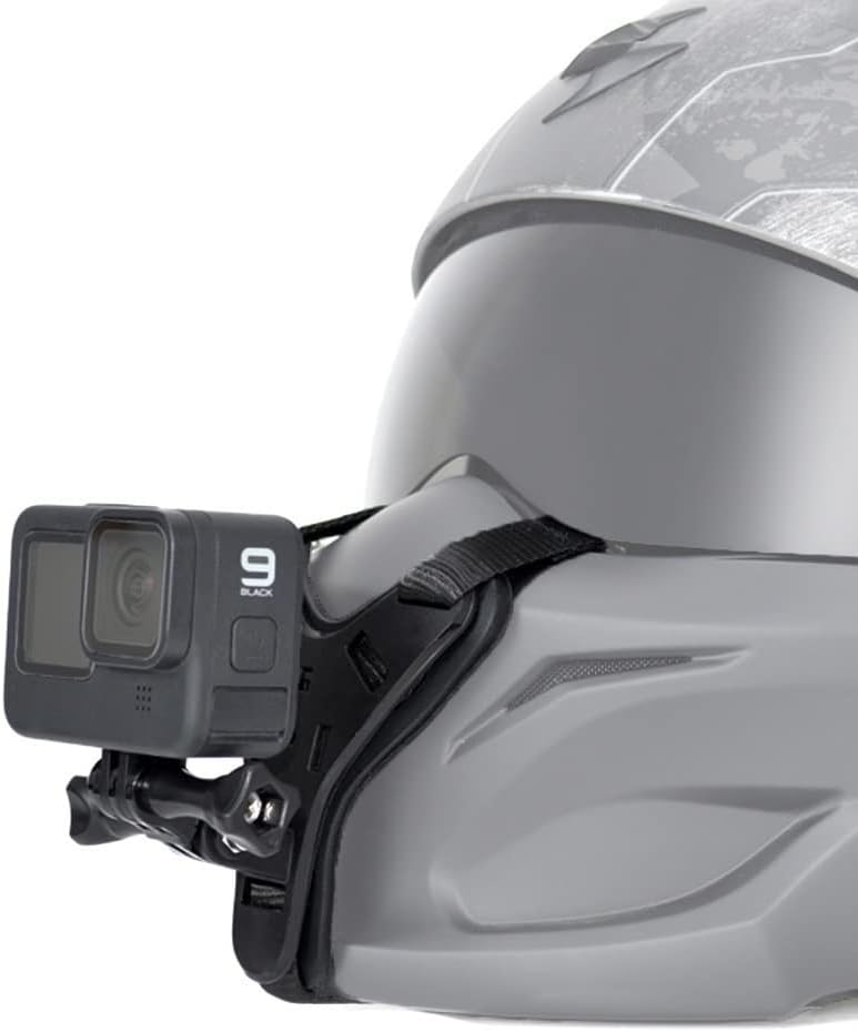 Motorcycle Helmet Chin Strap Mount for GoPro Hero Action Camera E885