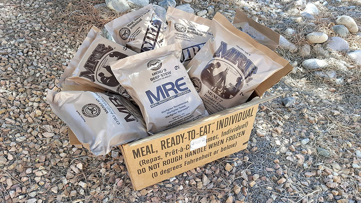12 Meals MRE with 2019 Inspection Date I237