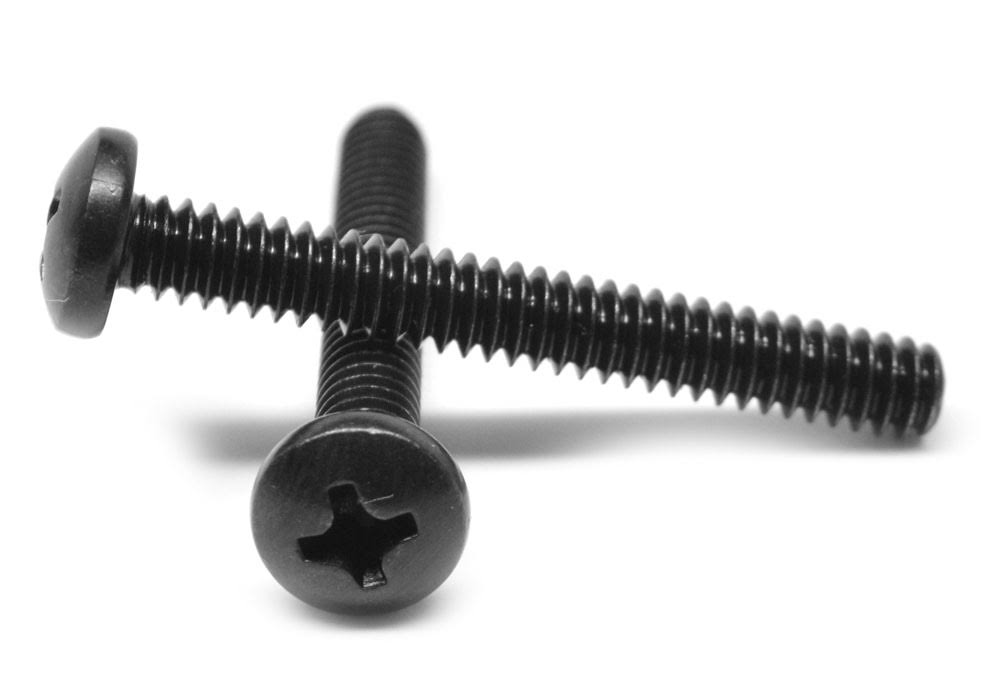 1/4-20 x 5 Coarse Thread Phillips Pan Head Machine Screw B568