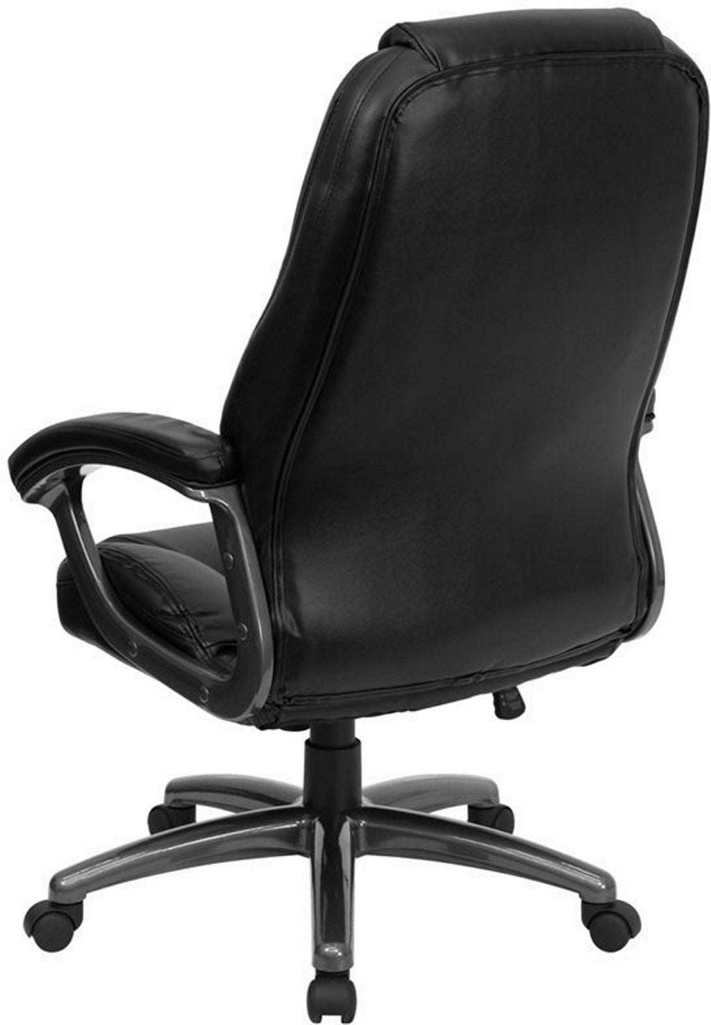 Black Contemporary Adjustable Height Swivel Executive Chair Q8873