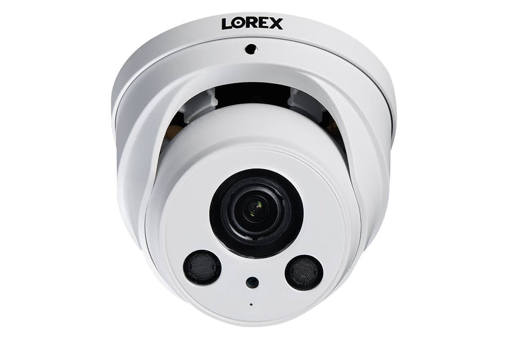 4K Motorized Zoom Lens IP Audio Dome Security Camera White 4-Pack G18792