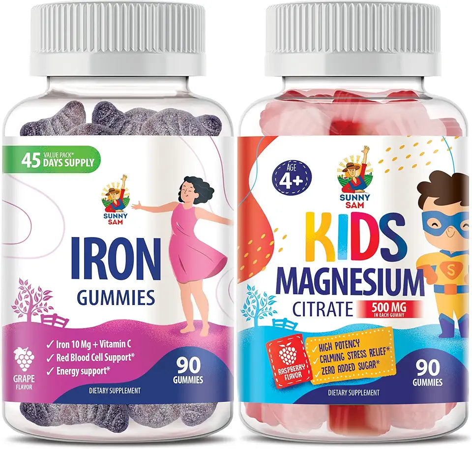 Magnesium & Iron Gummies with Vitamin C I9342