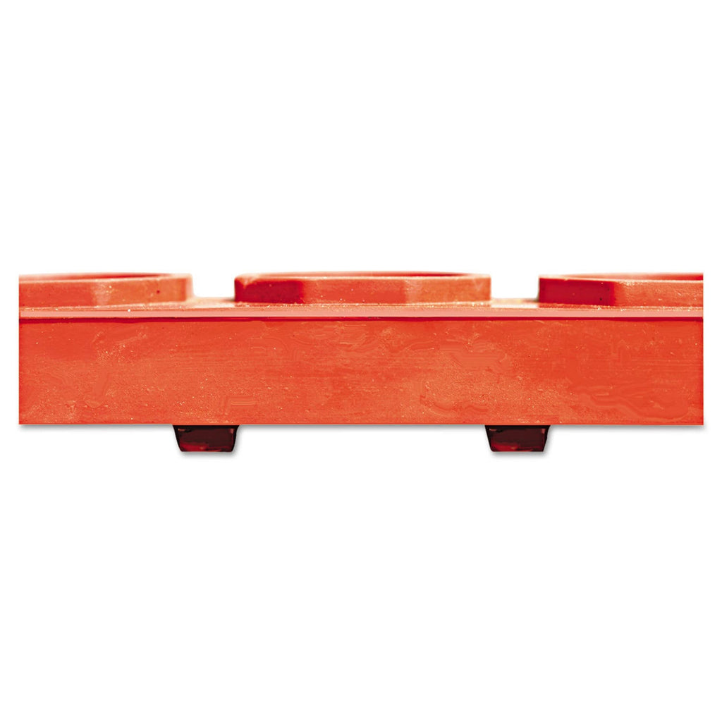 Heavy-Duty Anti-Fatigue Drainage Mat 36x60 Terra Cotta Q733141