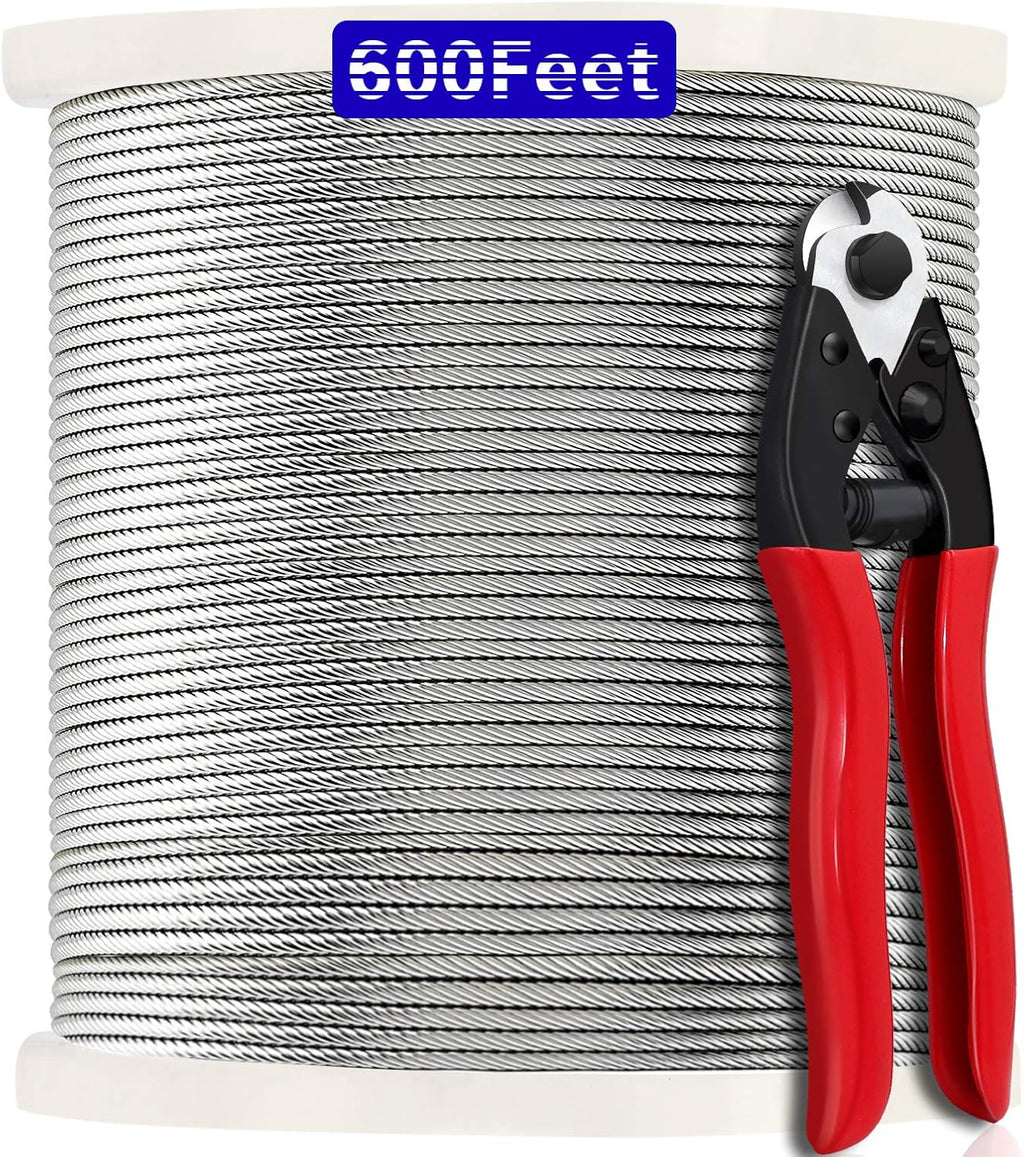 1/8 T316 Stainless Steel Cable 1000FT D8022