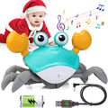 Crawling Crab Baby Toy with Music and Light N747