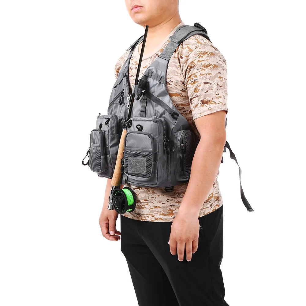 Padded Fishing Life Jacket Floatation Device B3922