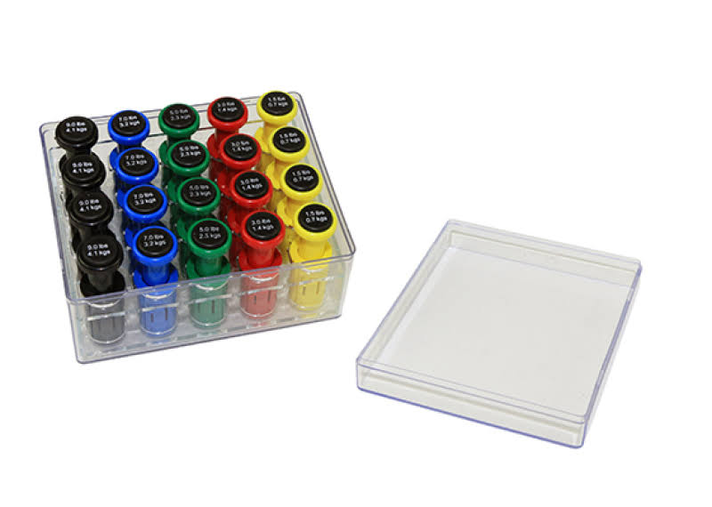 Multi Clinic Pack, Small / Standard 5 Bases Plus 20 Button Set W/Rack M21732