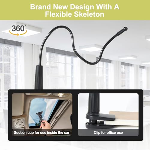 Black Adjustable Office Cubicle Shade P322