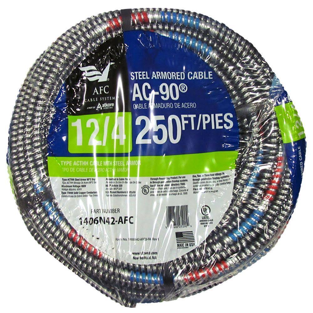12/4 x 250 ft. Solid Cable L385