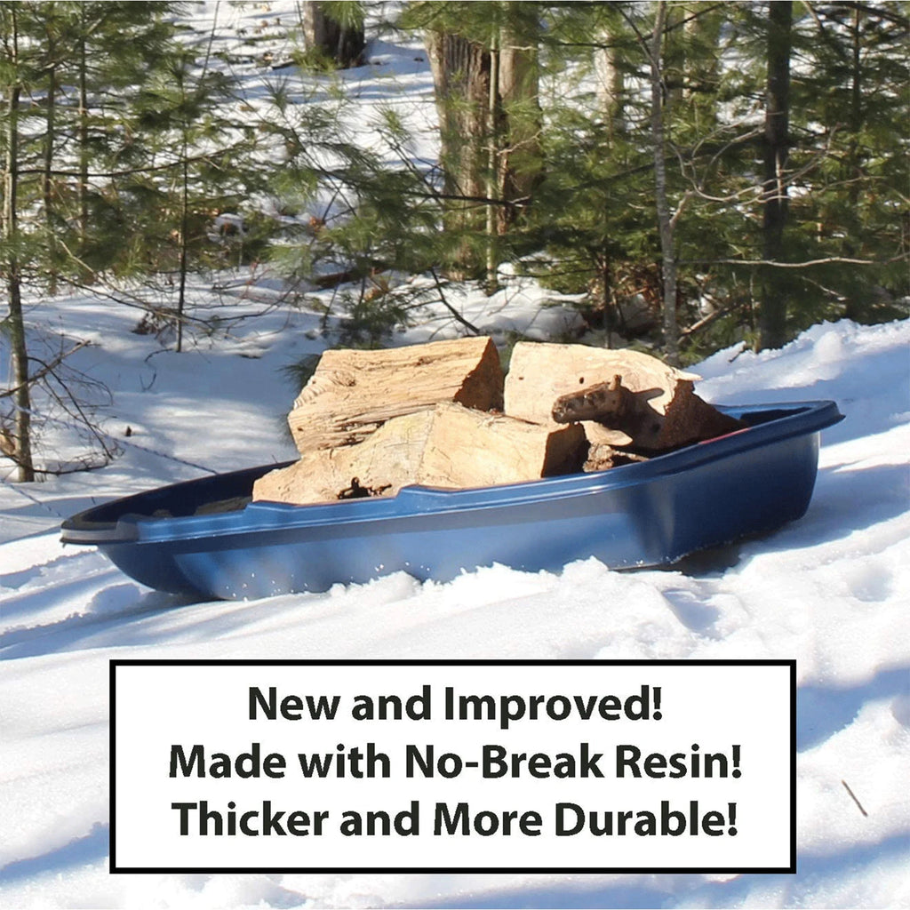 Winter Trek 66" Utility Snow Sled with Tow Rope J700529