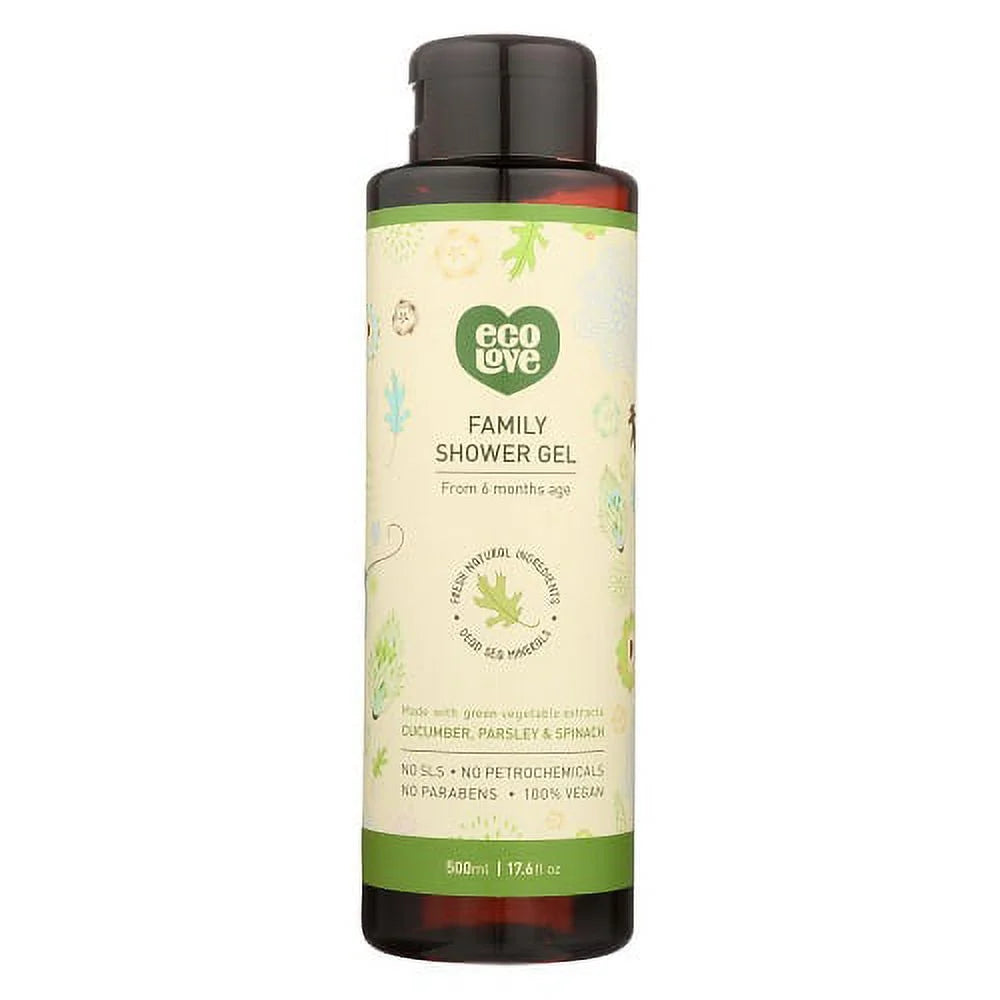 Green Vegetables Extracts Shower Gel, 17.6 Oz, 3 Pack L665504