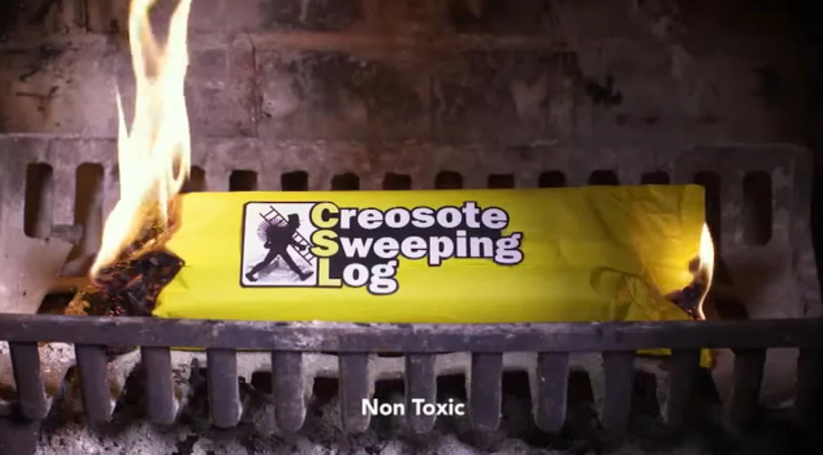 Creosote Sweeping Log for Fireplaces and Woodstoves H743776