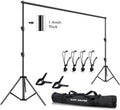 12ft x 10ft Heavy Duty Adjustable Photography Backdrop Stand Kit with Carry Bag P63035