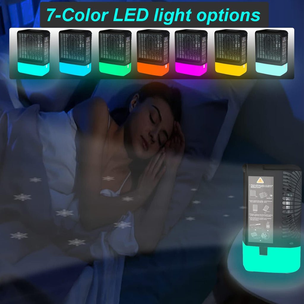 Portable Air Cooler Fan with 4000mAh Battery and Remote K66983