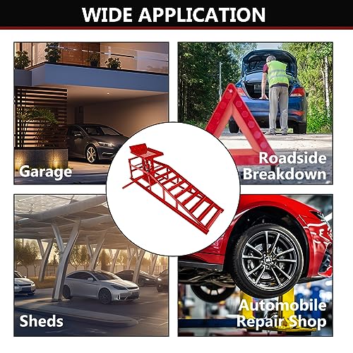 2 Pack 5 Ton Low Profile Hydraulic Car Ramps P78109