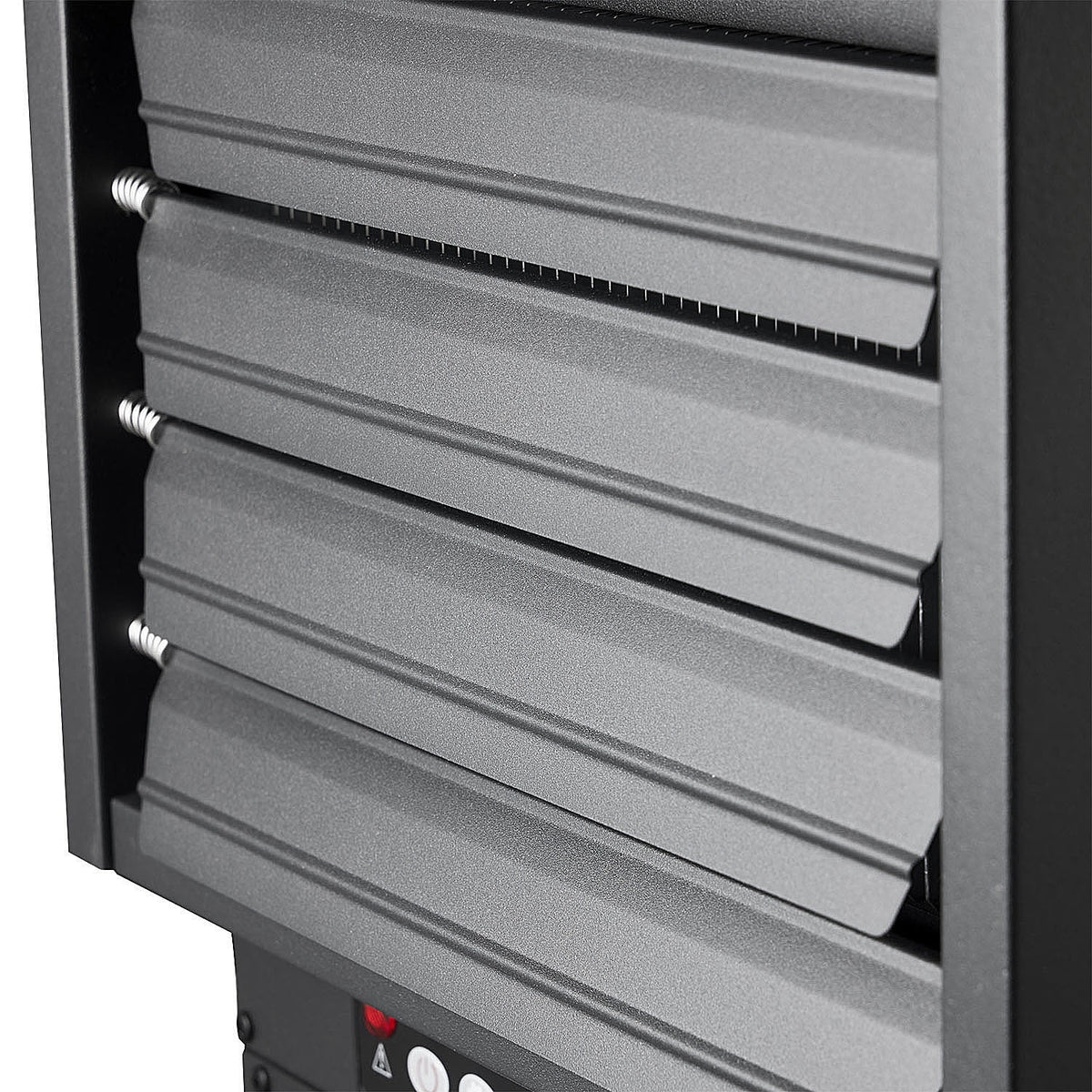 Black 7500w 240V Hard Wired Digital Ceiling Mount Electric Garage Heater with Remote K9592