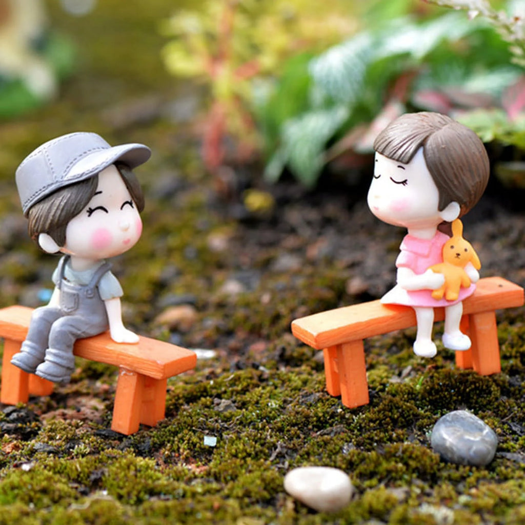 3Pcs/Set Miniature Doll Figurine T2586