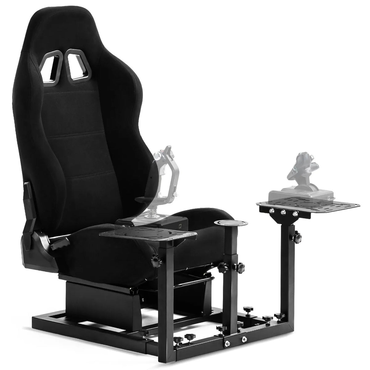 Flight Simulator Cockpit with Black Seat G703