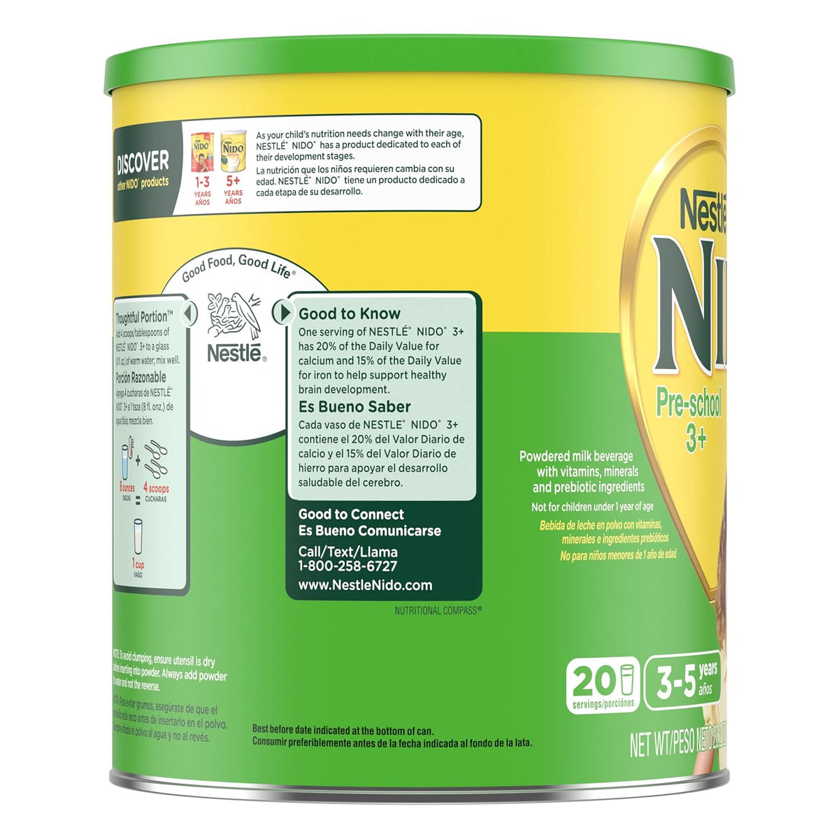 1.76 Pound Toddler Powdered Milk Beverage T318