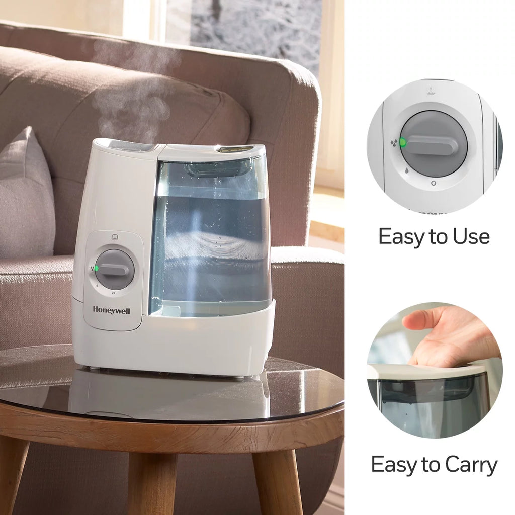 White 1 Gallon Warm Mist Humidifier A13260
