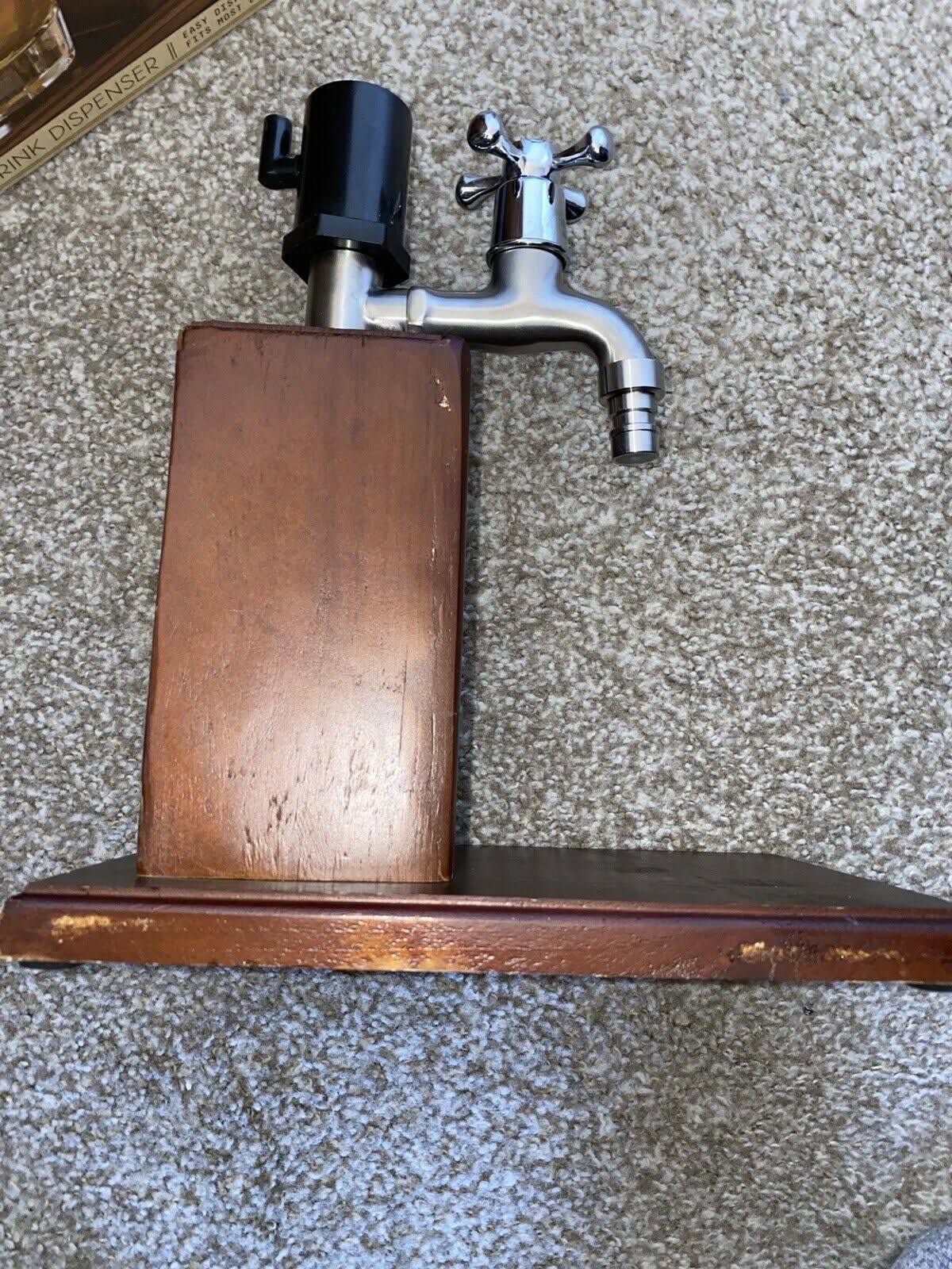 Vintage Wood Drink Dispenser H438128
