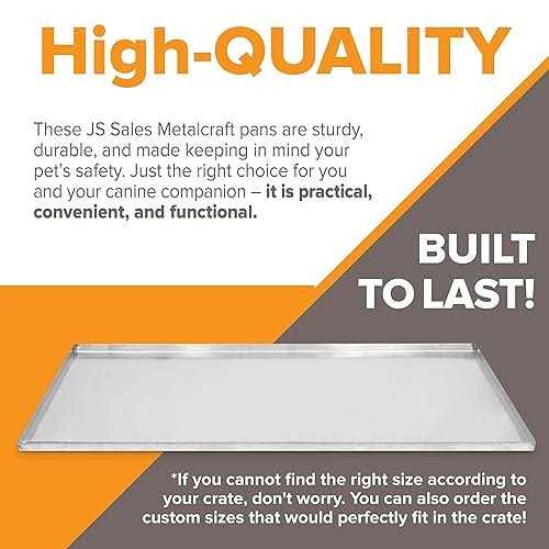 Metal Replacement Dog Crate Pan O566136