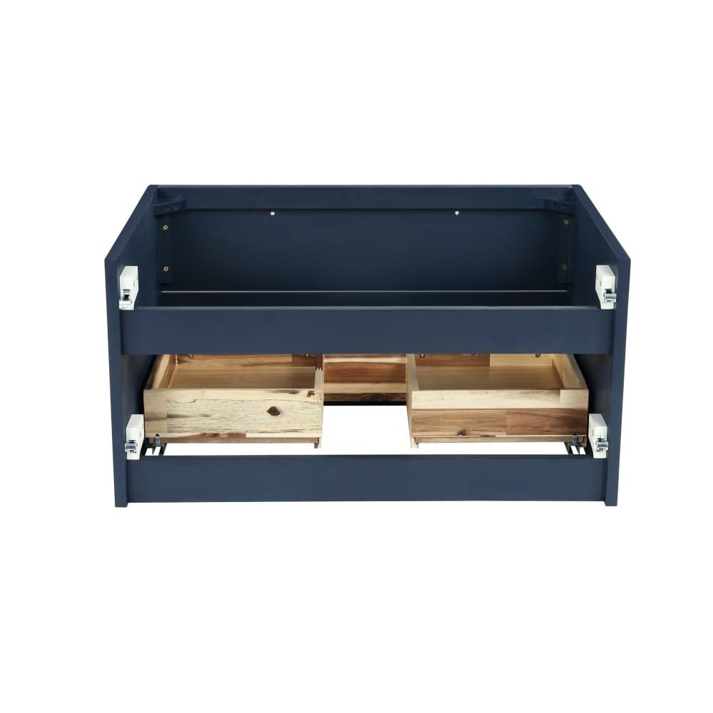 Espresso Wall Hung Undermount Bathroom Cabinet A8357