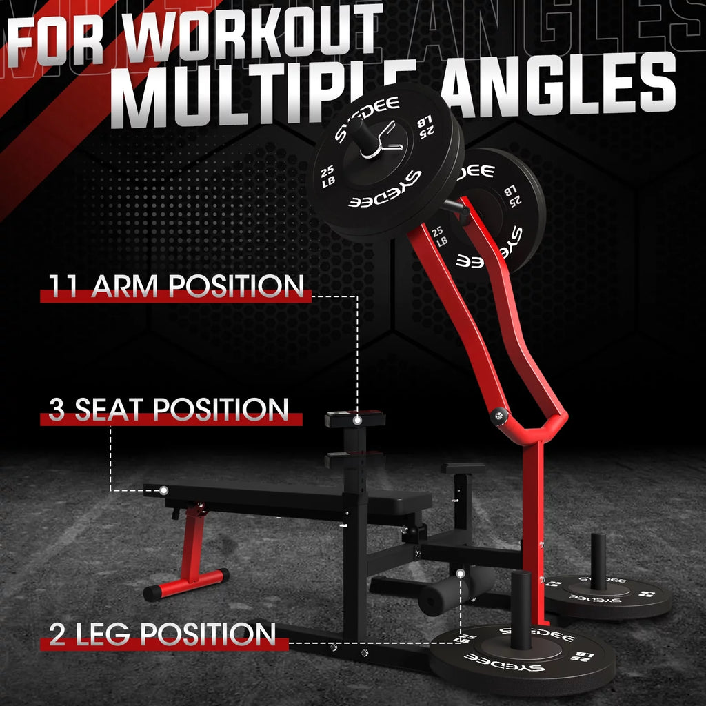 Chest Press Machine with Converging Arms W737