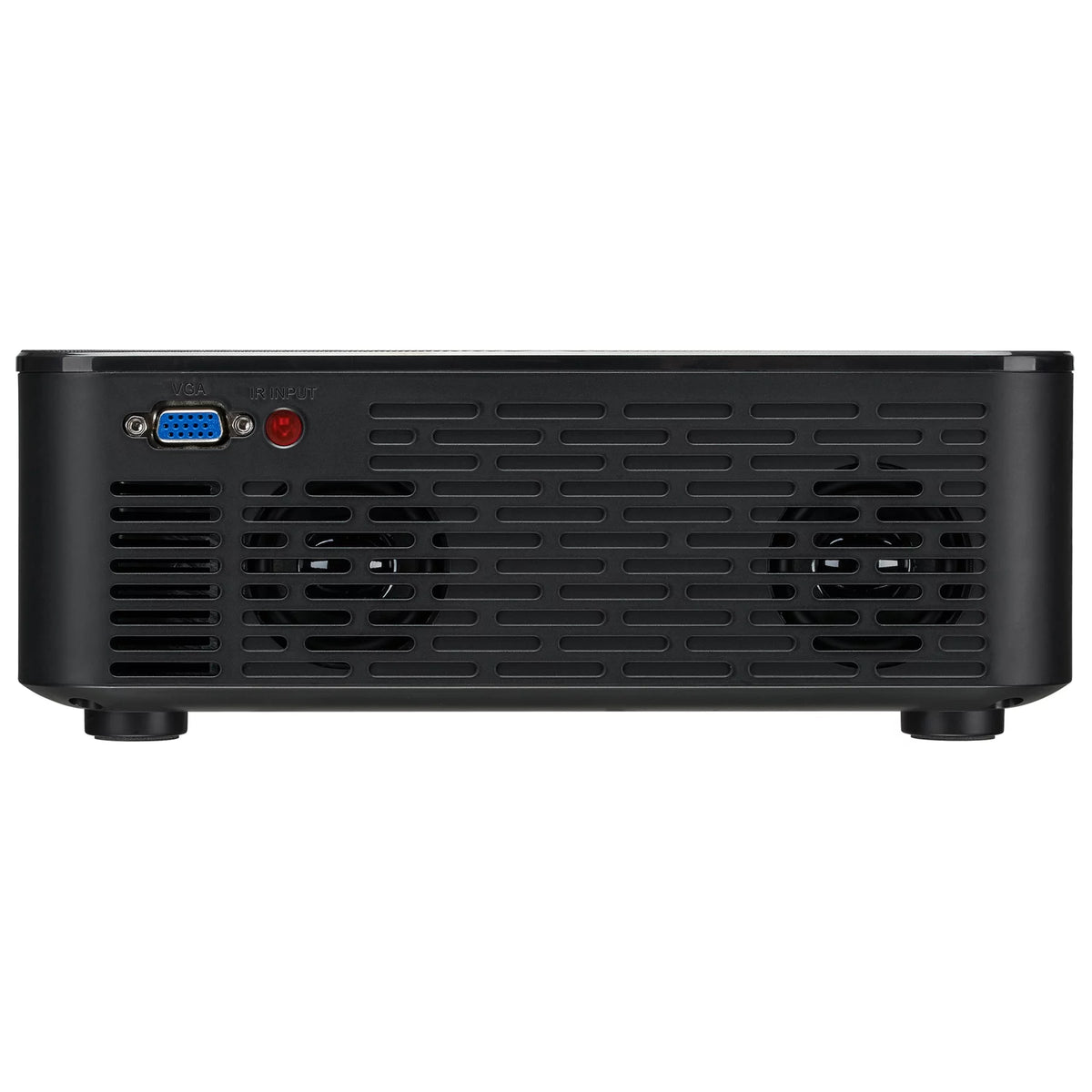 Black Home Theater Projector with Remote and HDMI Cable N402