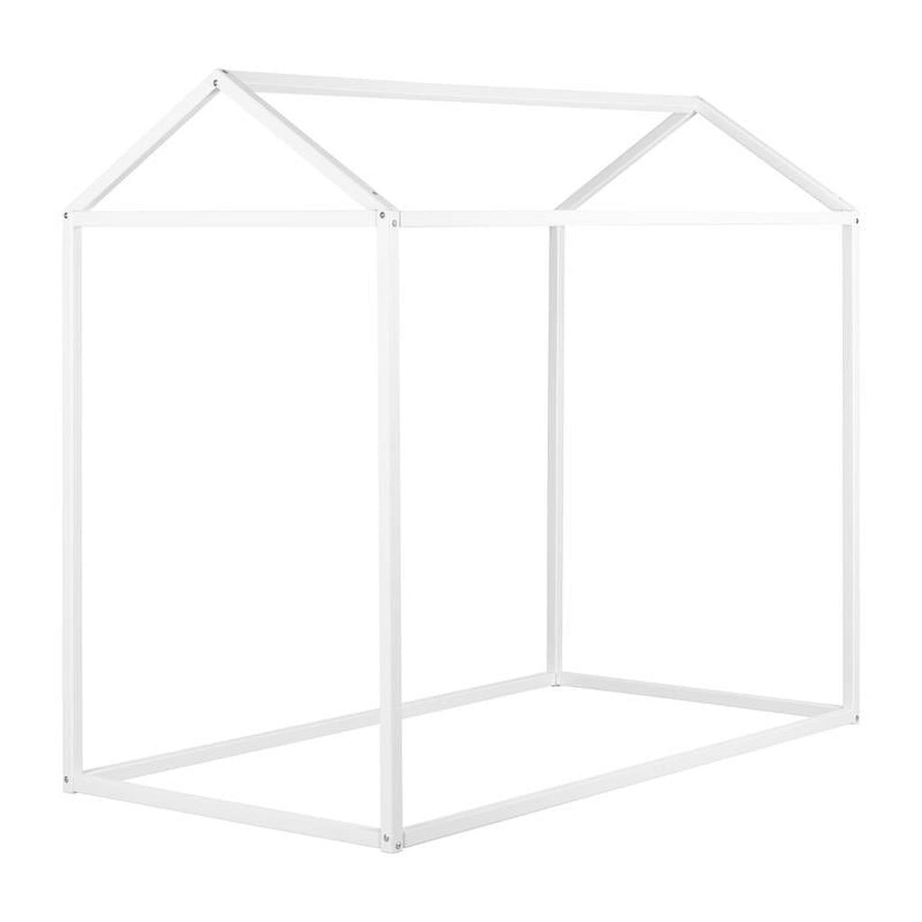 2-Piece Set with White House Bed and Play Tent with Chalkboard K555850