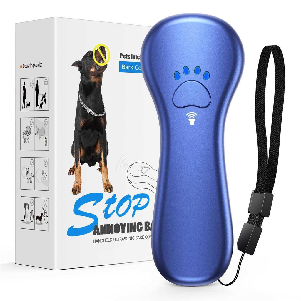 Anti Barking Device Rechargeable Ultrasonic Dog Bark Deterrent 16.4 Ft M60440