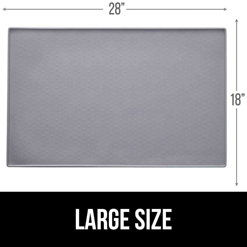 100% Waterproof Raised Edge BPA Free Silicone Pet Feeding Mat O620227