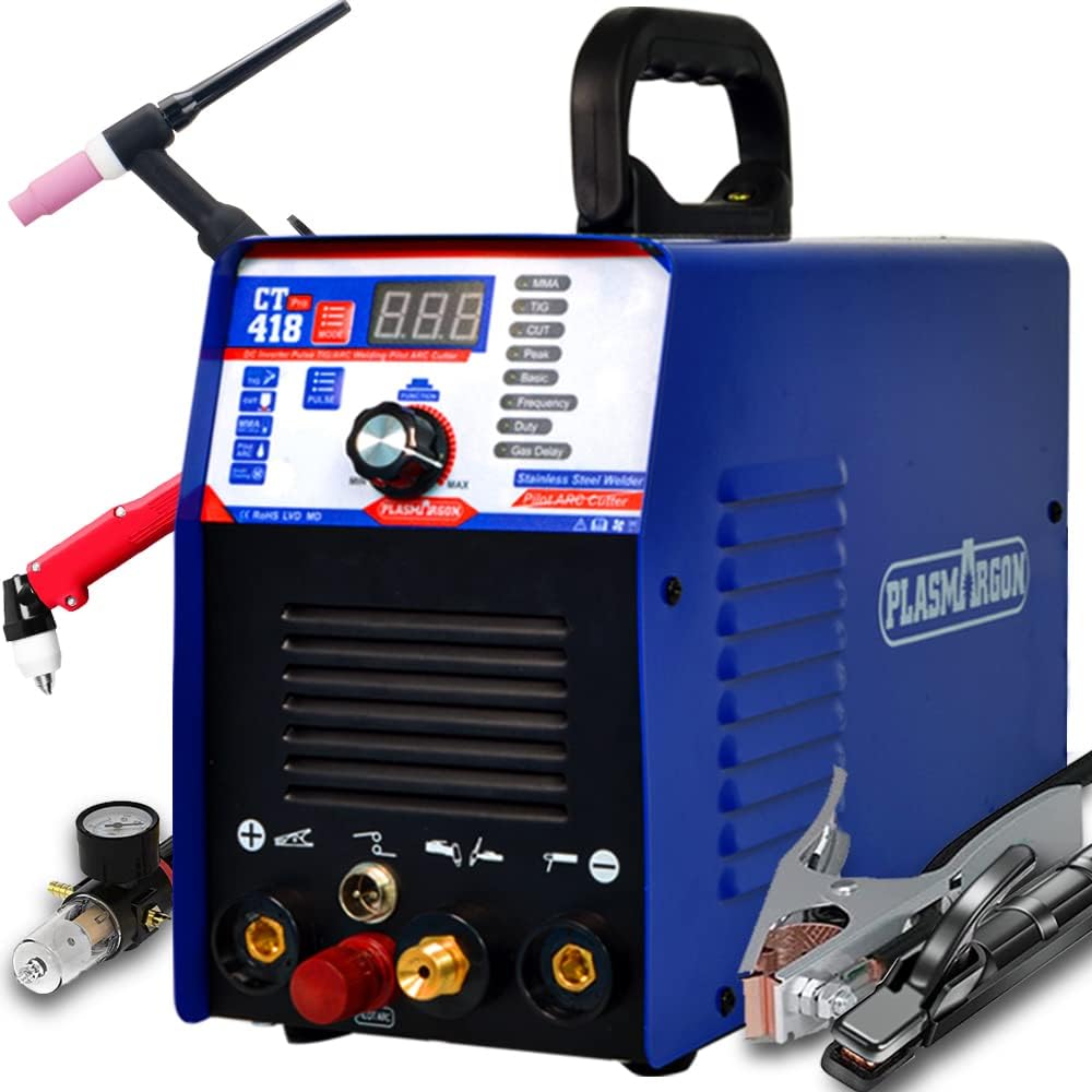Air Plasma Cutter 4 IN 1 MMA Tig Pulse DC IGBT Welding Equipment P265340