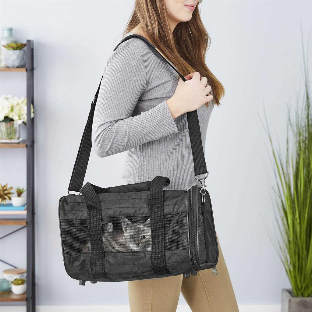 Premium Travel Dog & Cat Carrier Bag W59510