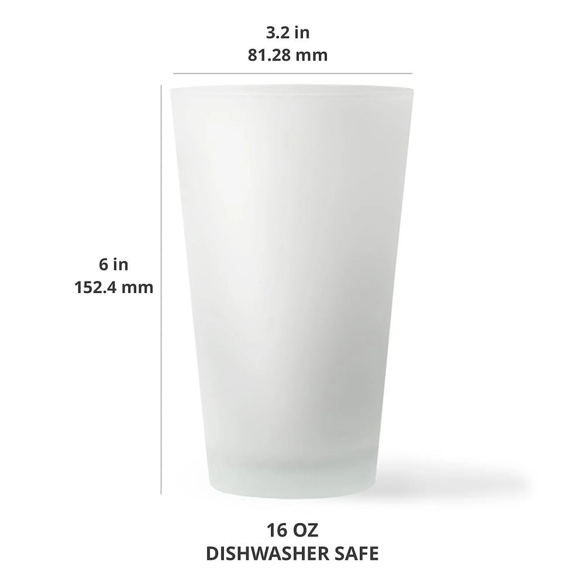 16 oz Pint Glass M8597