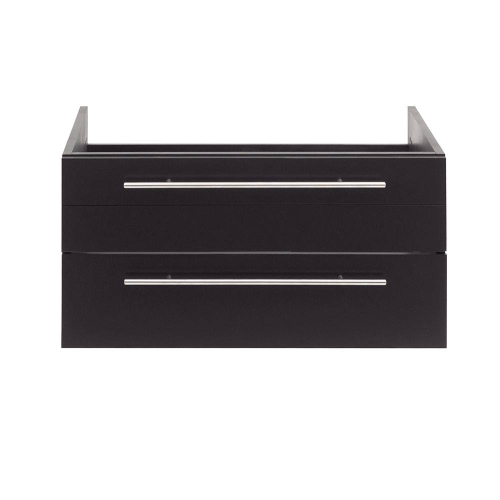 Espresso Wall Hung Undermount Bathroom Cabinet A8357