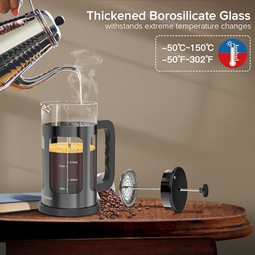21 Ounce Stainless Steel French Press F49398