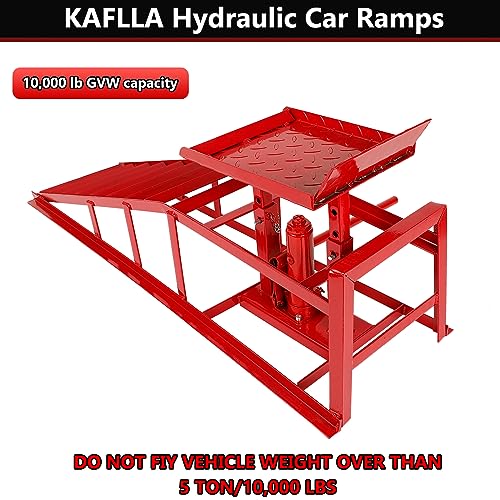2 Pack 5 Ton Low Profile Hydraulic Car Ramps P78109