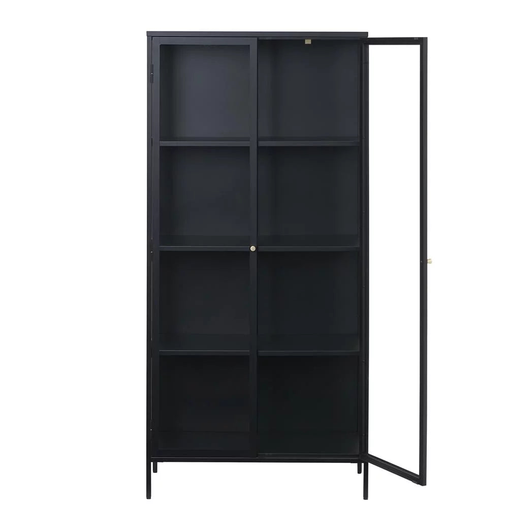 Metal & Glass 75" Cabinet A388