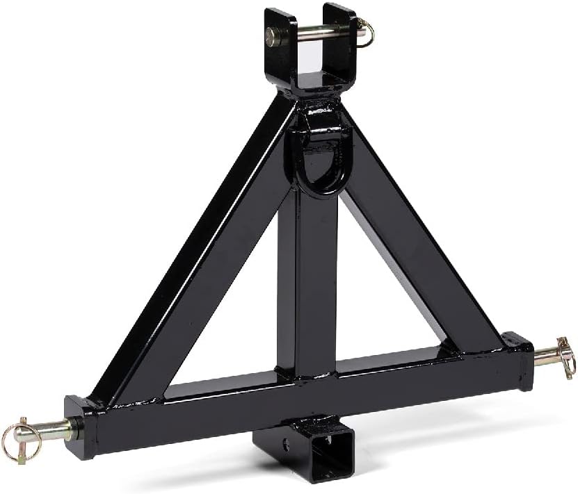 Heavy Duty 3 Point 2 Receiver Trailer Hitch Category 1 Tractor Tow Drawbar K684