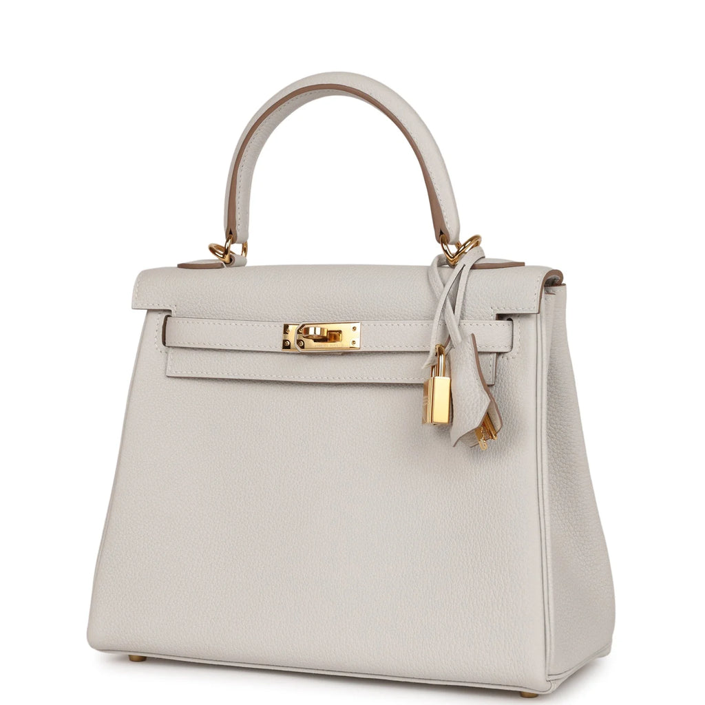 Gris Pale Togo Leather Bag O93268